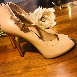 BCBGeneration Peep Toe Heels